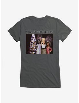Barbie Holiday Show Off Girls T-Shirt, CHARCOAL, hi-res