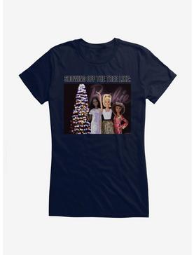 Barbie Holiday Show Off Girls T-Shirt, NAVY, hi-res