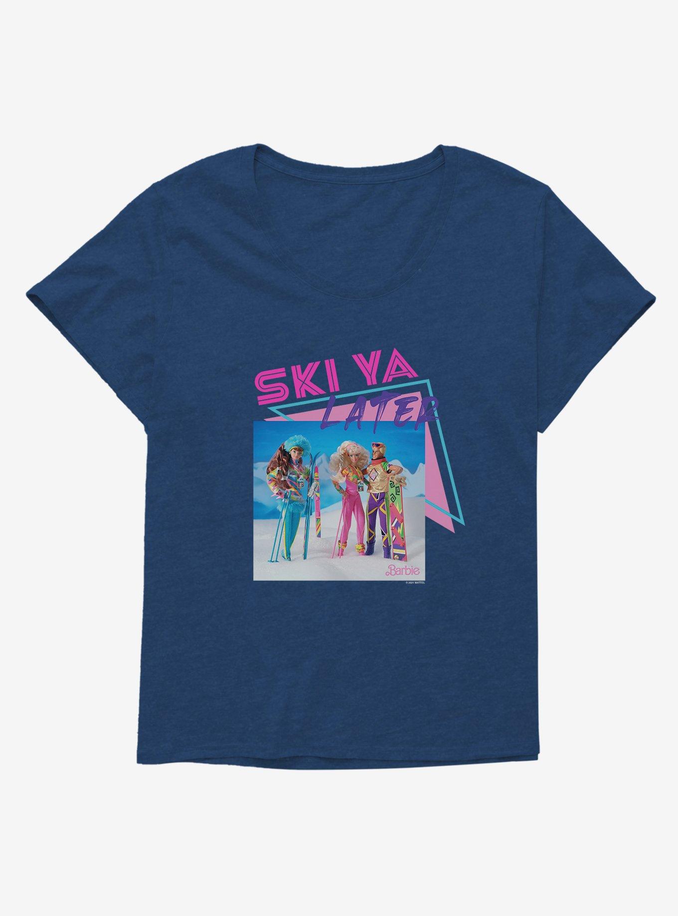 Barbie Holiday Ski Ya Later Girls T-Shirt Plus Size, , hi-res