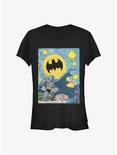 DC Comics Batman Starry Gotham T-Shirt, BLACK, hi-res