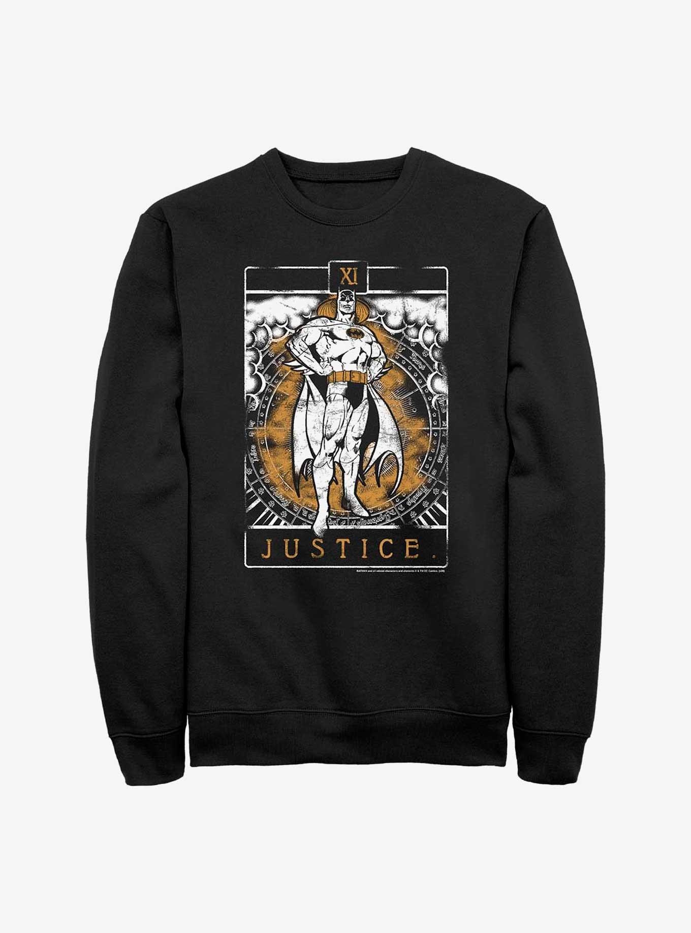 DC Comics Batman Tarot Sweatshirt, BLACK, hi-res