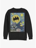 DC Comics Batman Starry Gotham Sweatshirt, BLACK, hi-res