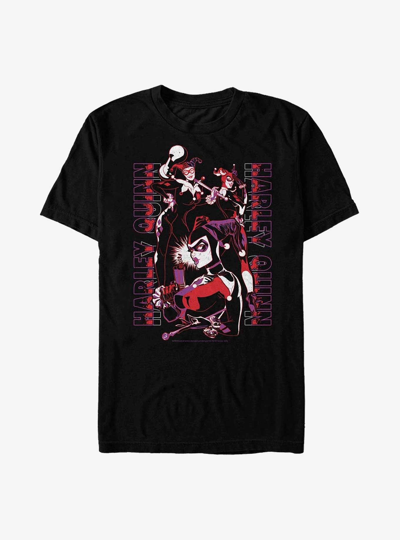 DC Comics Batman Harley Triple Threat T-Shirt, BLACK, hi-res