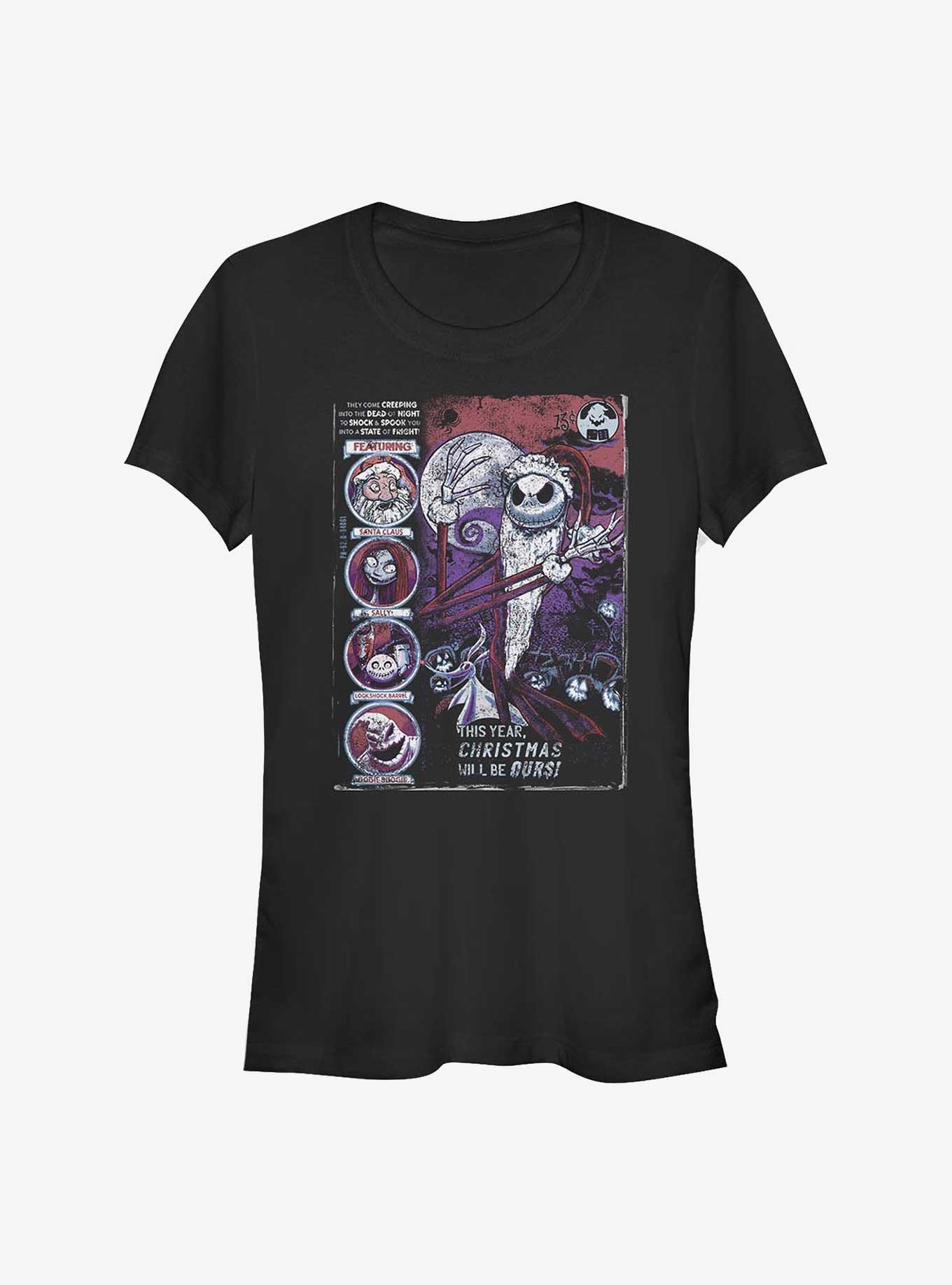 Disney The Nightmare Before Christmas First Nightmare T-Shirt, BLACK, hi-res