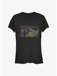 The Nightmare Before Christmas Let's Boogie Girls T-Shirt, BLACK, hi-res