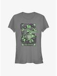 The Nightmare Before Christmas Oogie Boogie Wheel Of Fortune T-Shirt, CHARCOAL, hi-res