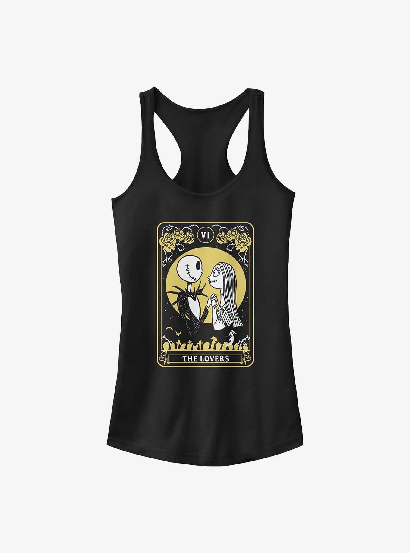 The Nightmare Before Christmas Jack & Sally The Lovers Tarot Tank Top, , hi-res