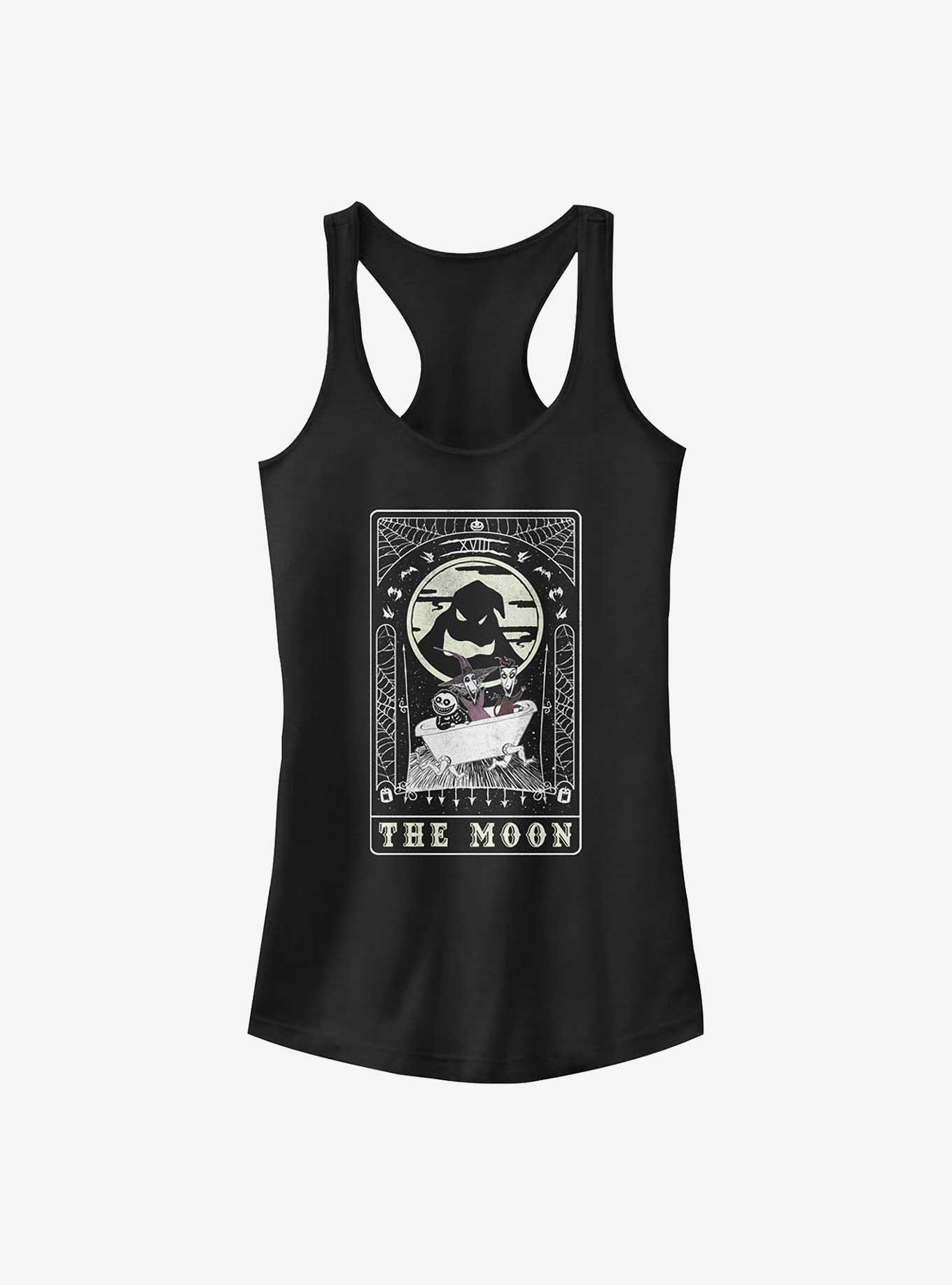 The Nightmare Before Christmas Oogie Boogie The Moon Tarot Card Tank Top, , hi-res