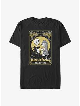 The Nightmare Before Christmas Jack & Sally The Lovers Tarot T-Shirt, , hi-res
