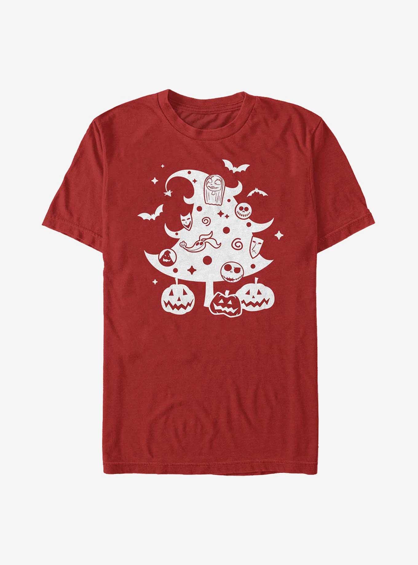 Disney The Nightmare Before Christmas Xmas Tree T-Shirt