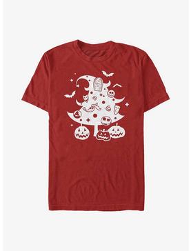Disney The Nightmare Before Christmas Xmas Tree T-Shirt, , hi-res