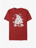 Disney The Nightmare Before Christmas Christmas Tree T-Shirt, RED, hi-res