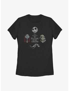 Disney The Nightmare Before Christmas Heads Up Womens T-Shirt, , hi-res
