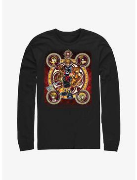 Disney Kingdom Hearts Group Circle Friends Long-Sleeve T-Shirt, , hi-res