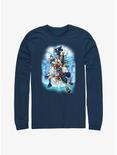 Disney Kingdom Hearts Sky Group Long-Sleeve T-Shirt, NAVY, hi-res