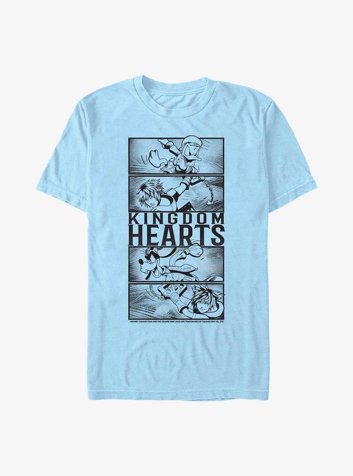 Disney Kingdom Hearts Attack Panels T-Shirt, , hi-res