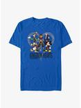Disney Kingdom Hearts Heart Background T-Shirt, ROYAL, hi-res