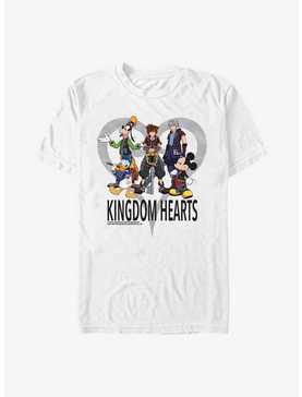 Disney Kingdom Hearts Heart Background T-Shirt, , hi-res