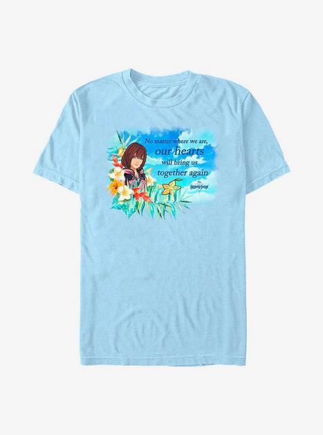 Disney Kingdom Hearts Kairi Our Hearts T-Shirt - BLUE | BoxLunch