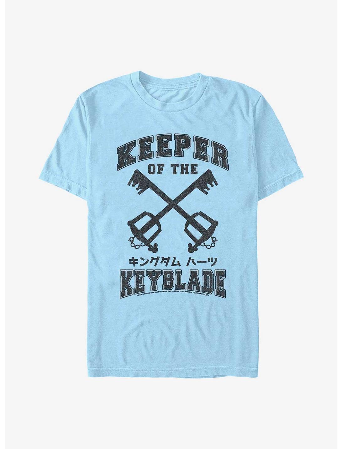 Disney Kingdom Hearts Keeper Of The Keyblade T-Shirt, LT BLUE, hi-res