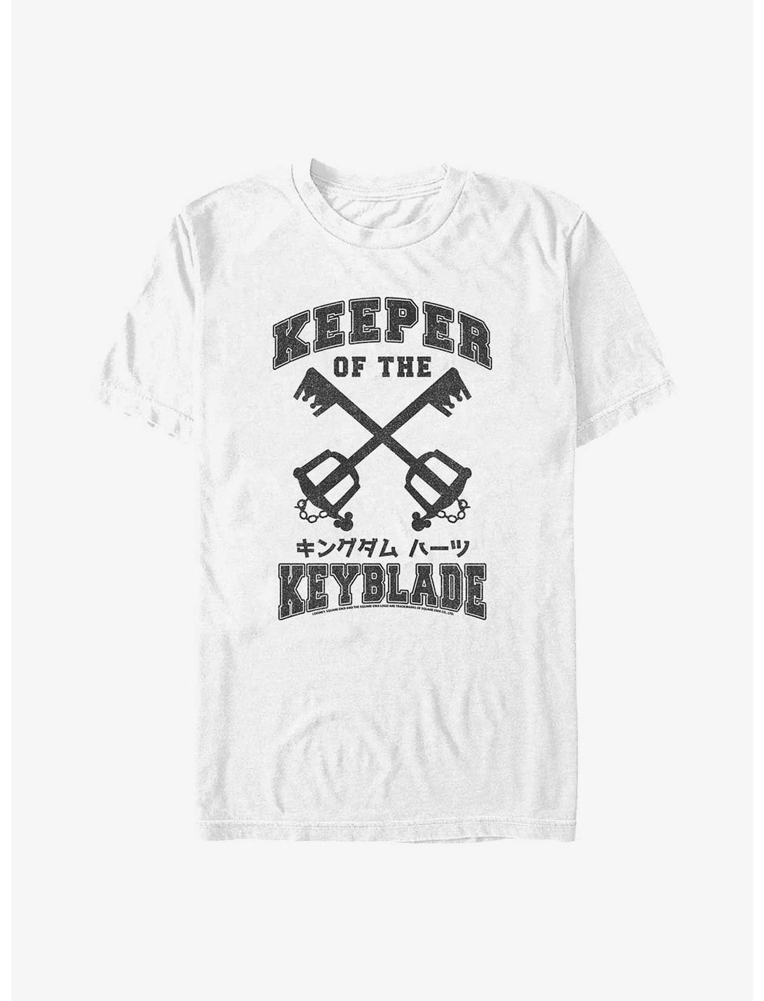 Disney Kingdom Hearts Keeper Of The Keyblade T-Shirt, WHITE, hi-res