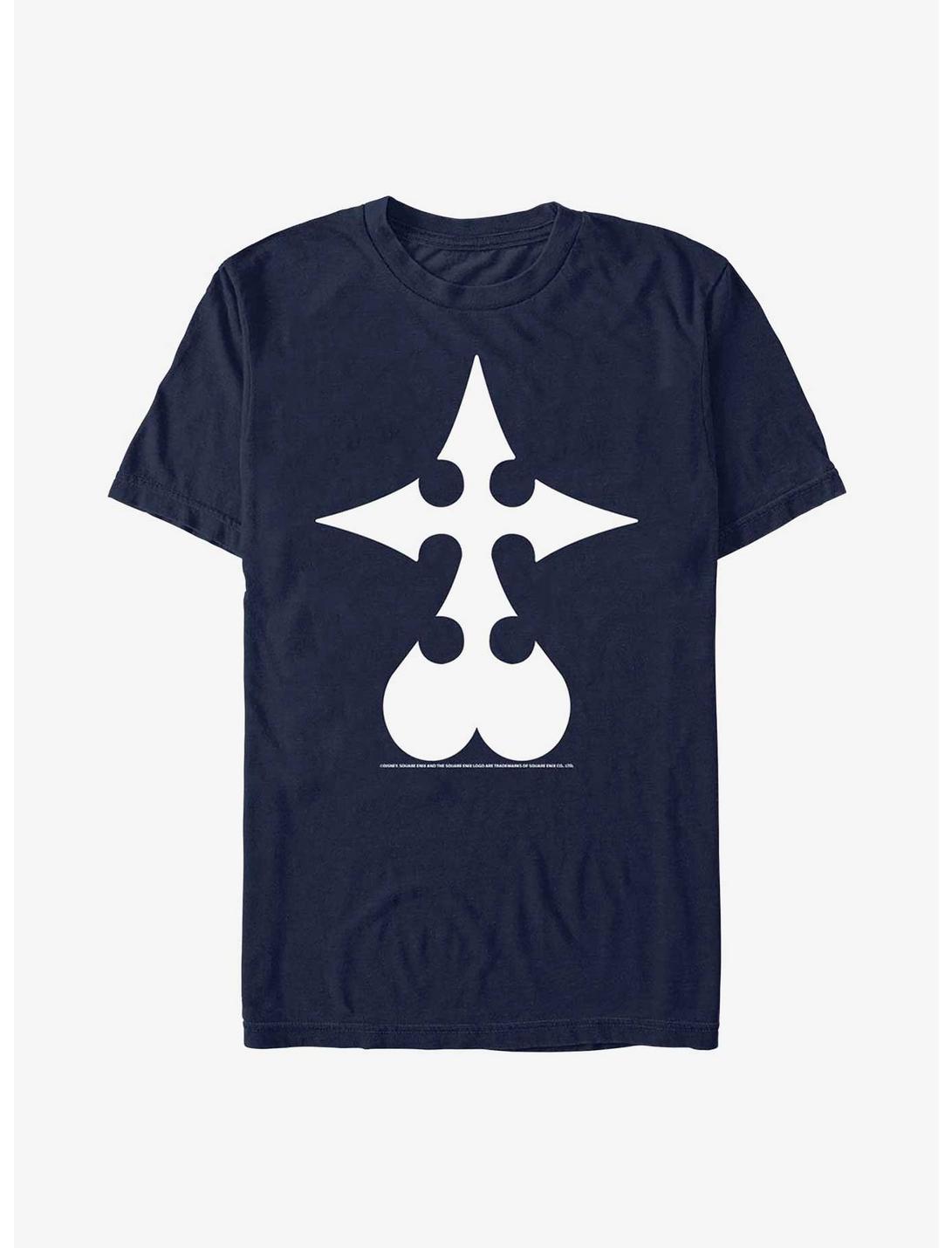 Disney Kingdom Hearts Nobody Symbol T-Shirt, NAVY, hi-res
