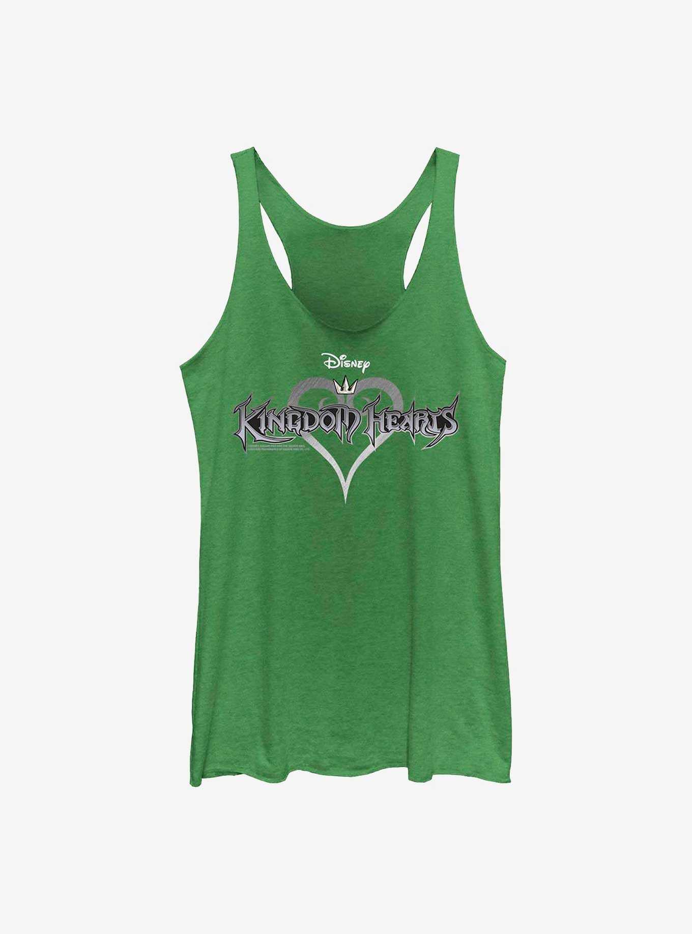 Disney Kingdom Hearts Logo Womens Tank Top, , hi-res