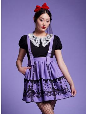 Her Universe Studio Ghibli Kiki's Delivery Service Purple Suspender Skirt, , hi-res