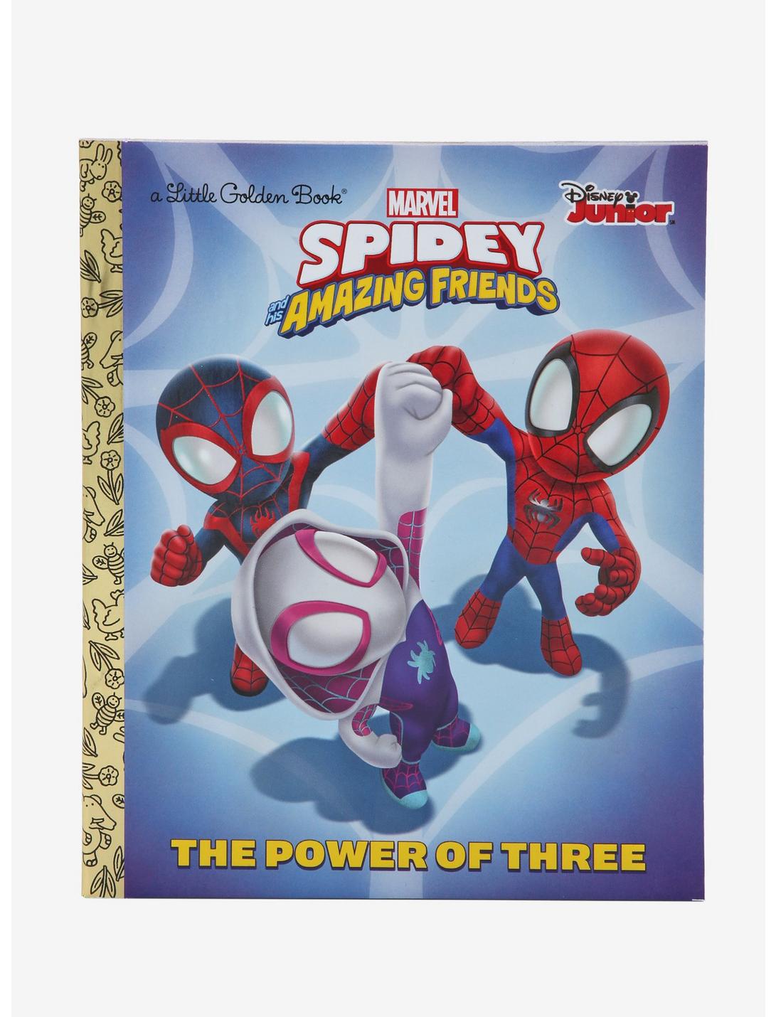 Marvel Spider-Man Spidey and His Amazing Friends The Power of Three Little Golden Book, , hi-res