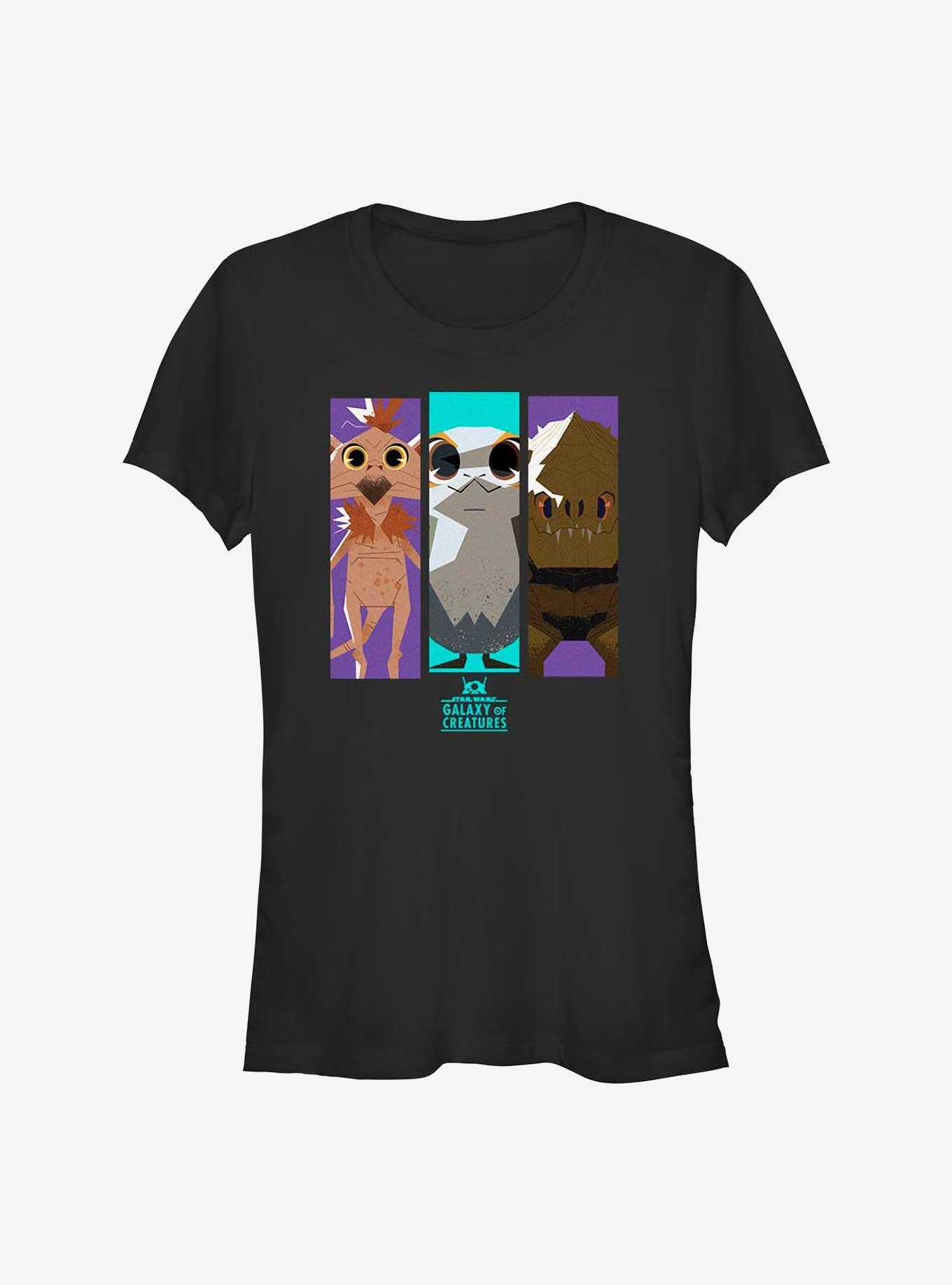 Star Wars: Galaxy Of Creatures Panel Creature Girls T-Shirt, , hi-res