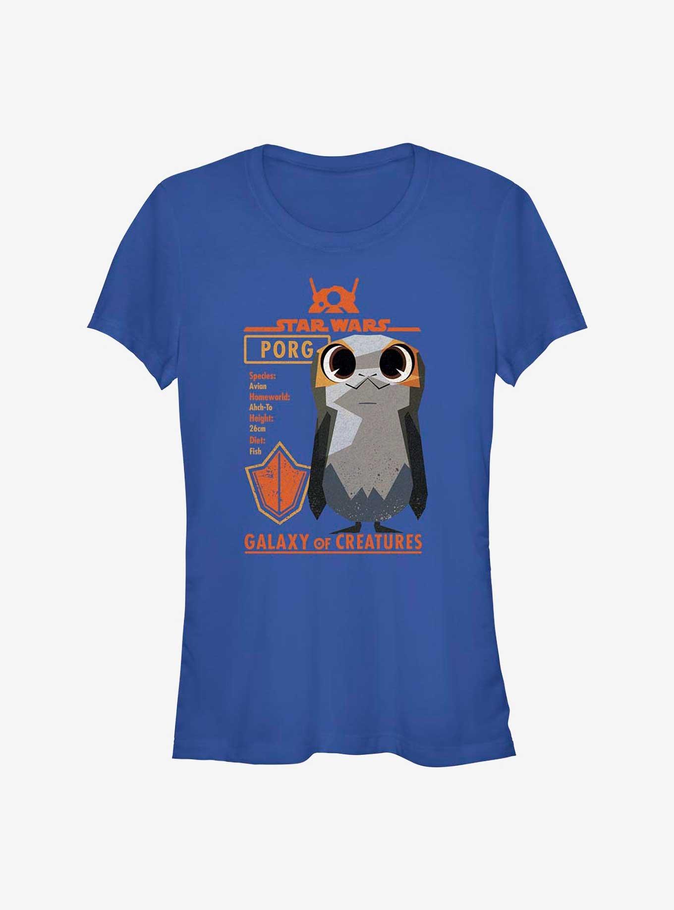 Star Wars: Galaxy Of Creatures Porg Specifics Girls T-Shirt, , hi-res