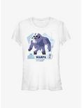 Star Wars: Galaxy Of Creatures Wampa Species Girls T-Shirt, WHITE, hi-res