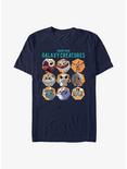 Star Wars: Galaxy Of Creatures Creature Chart T-Shirt, NAVY, hi-res