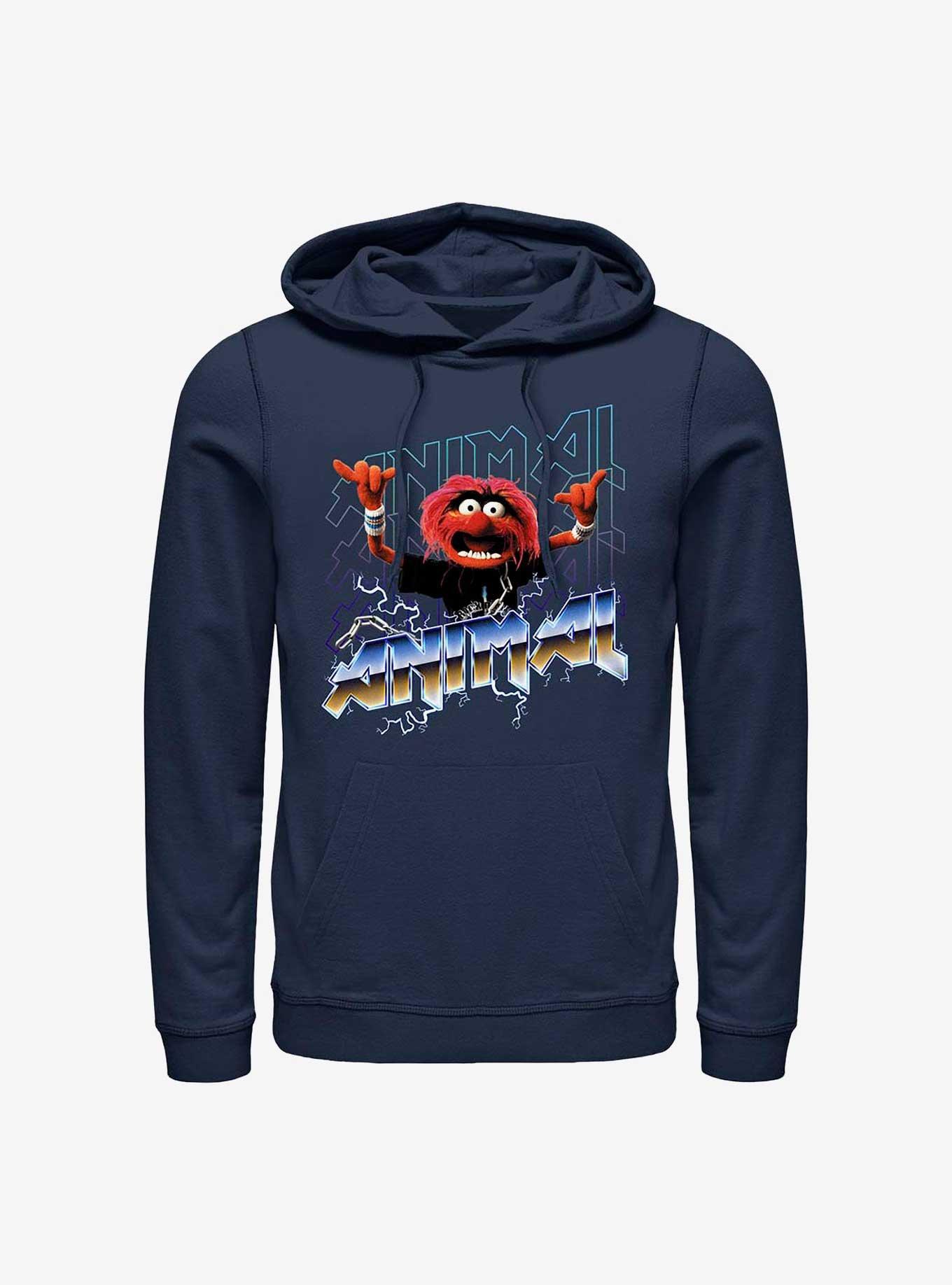 Disney The Muppets Animal Metal Hoodie, ROYAL, hi-res