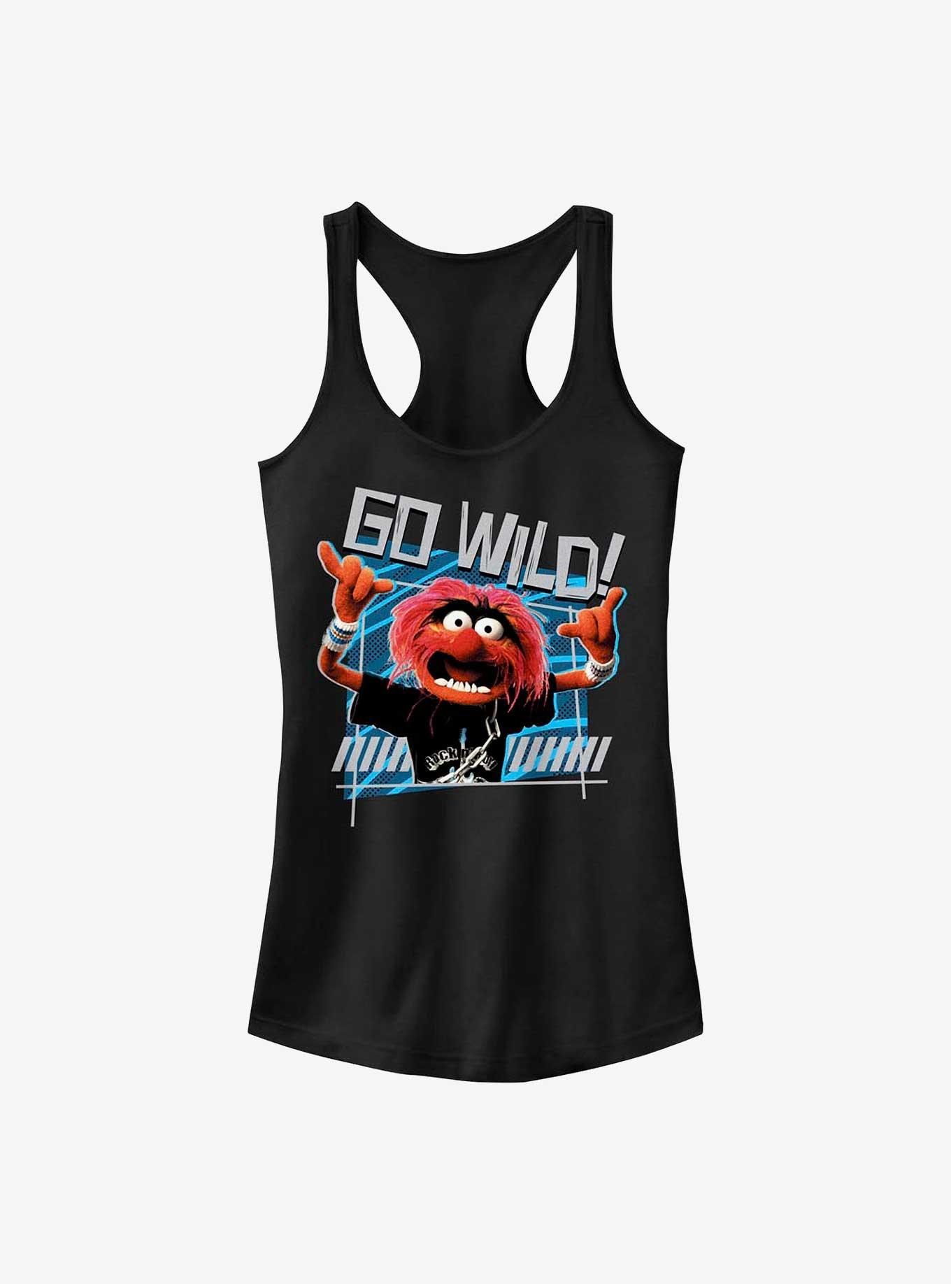Disney The Muppets Animal Wild Girls Tank, BLACK, hi-res