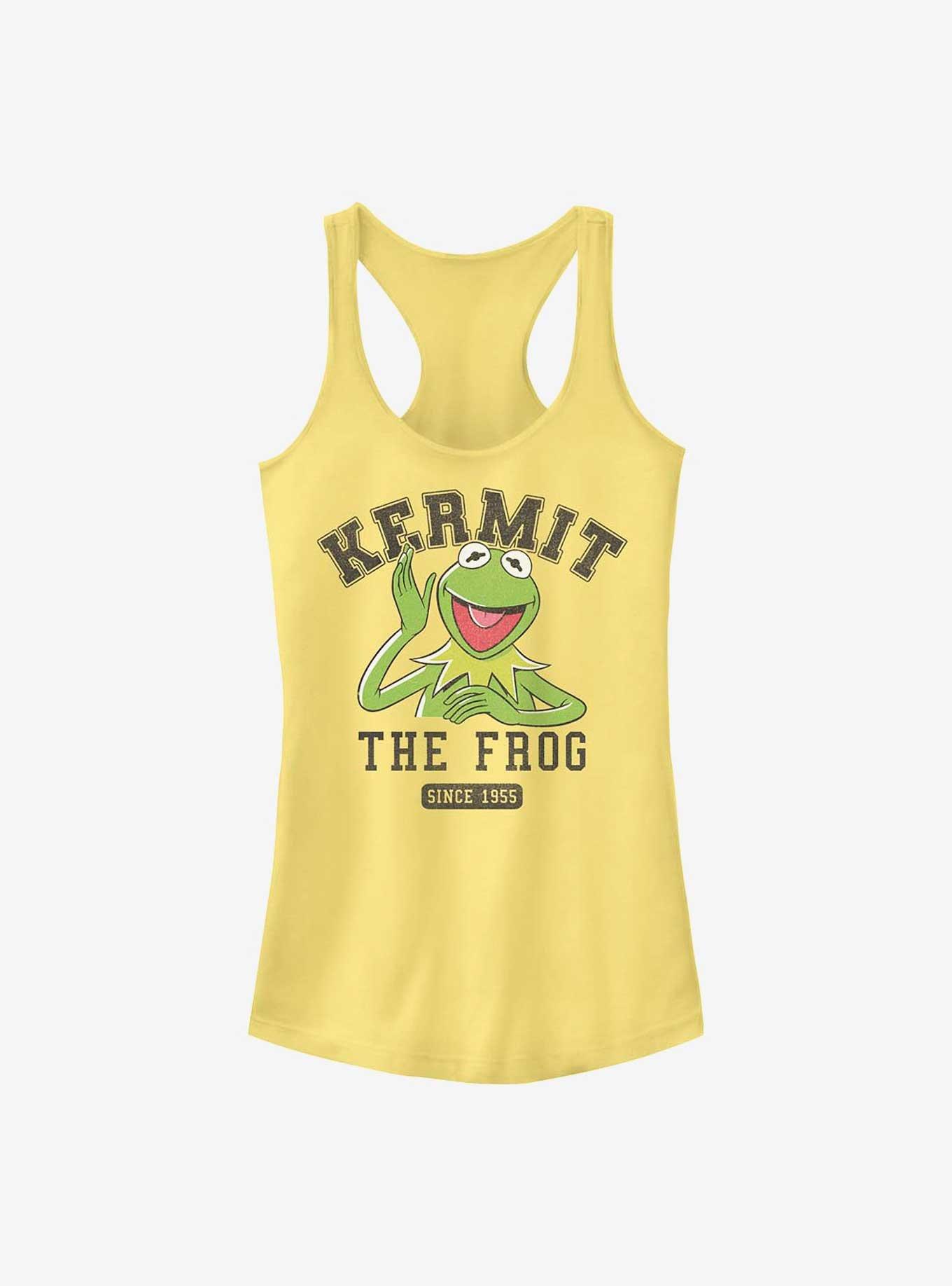 Disney The Muppets Collegiate Kermie Girls Tank, BANANA, hi-res