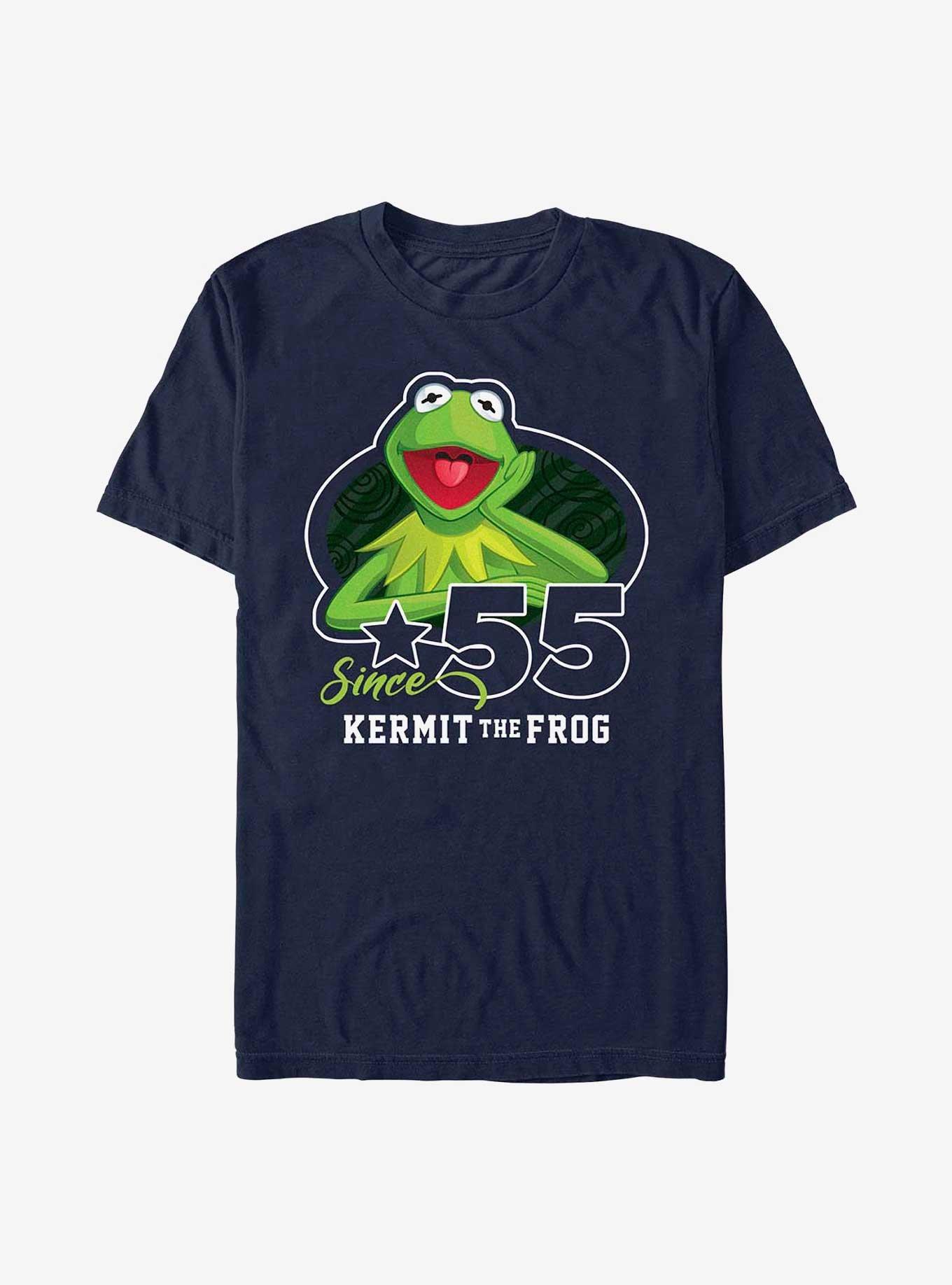Disney The Muppets Kermit Green Since T-Shirt, NAVY, hi-res