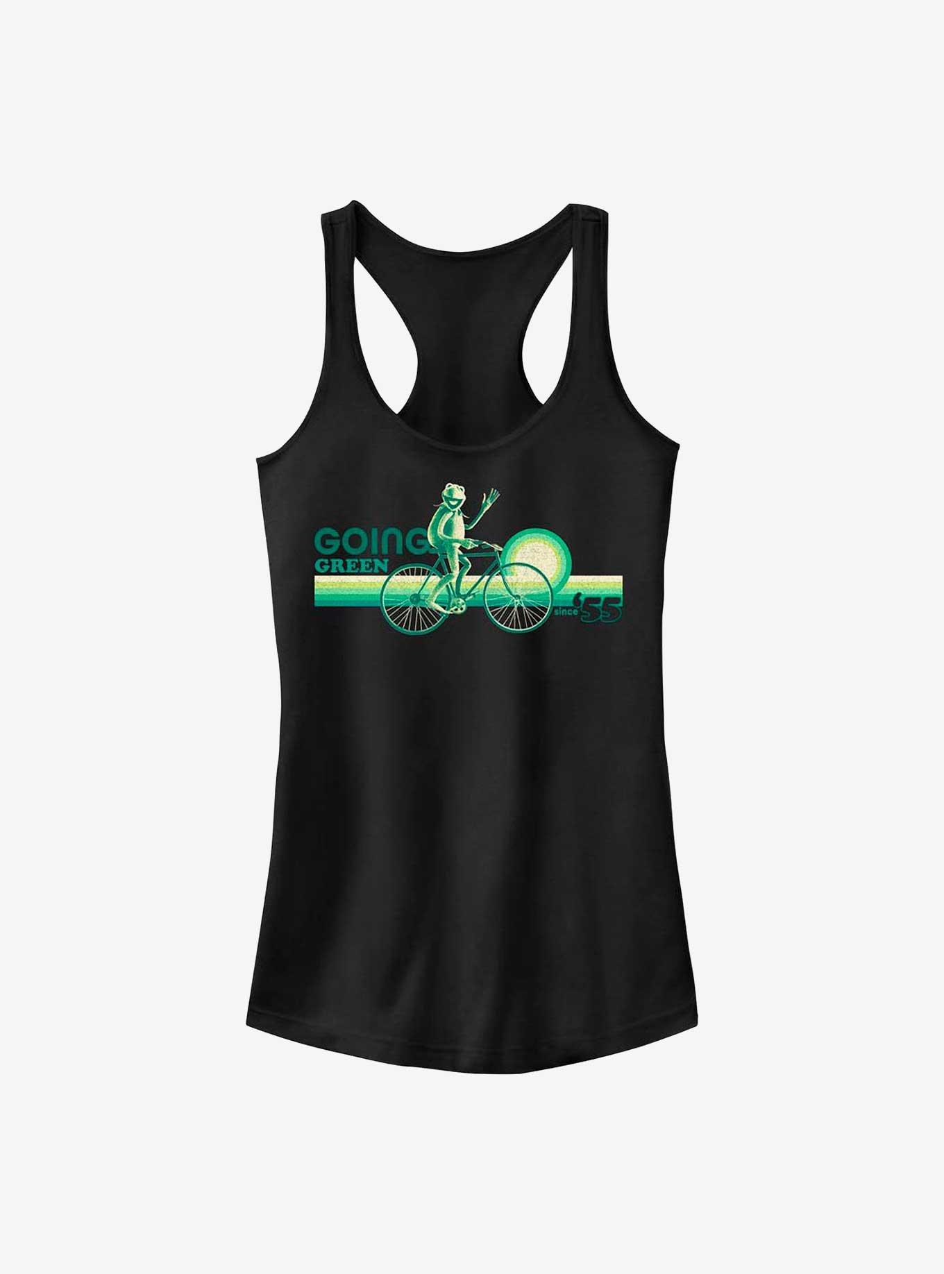 Disney The Muppets Kermit Green Stripes Girls Tank Top, , hi-res