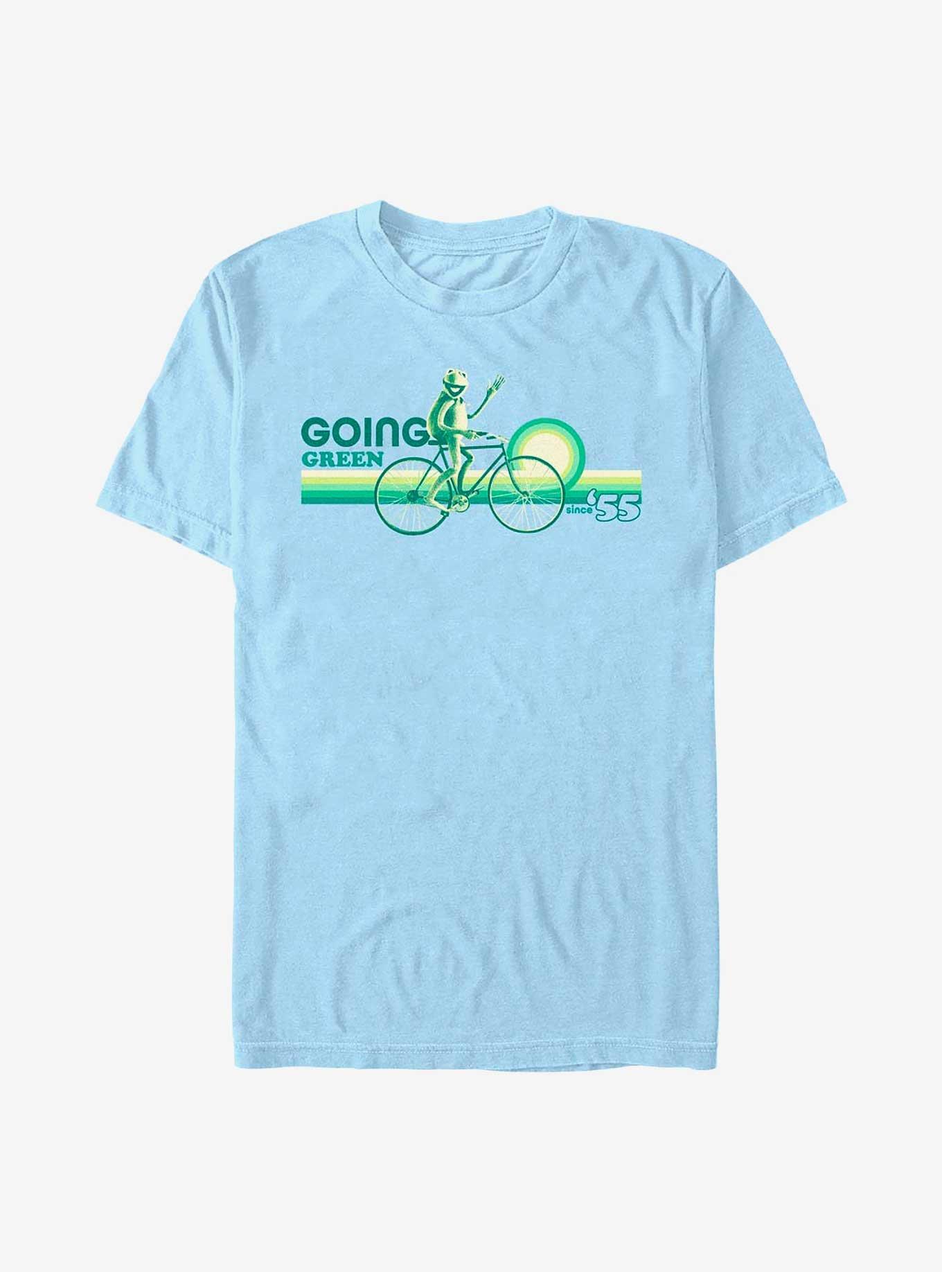 Disney The Muppets Kermit Green Stripes T-Shirt