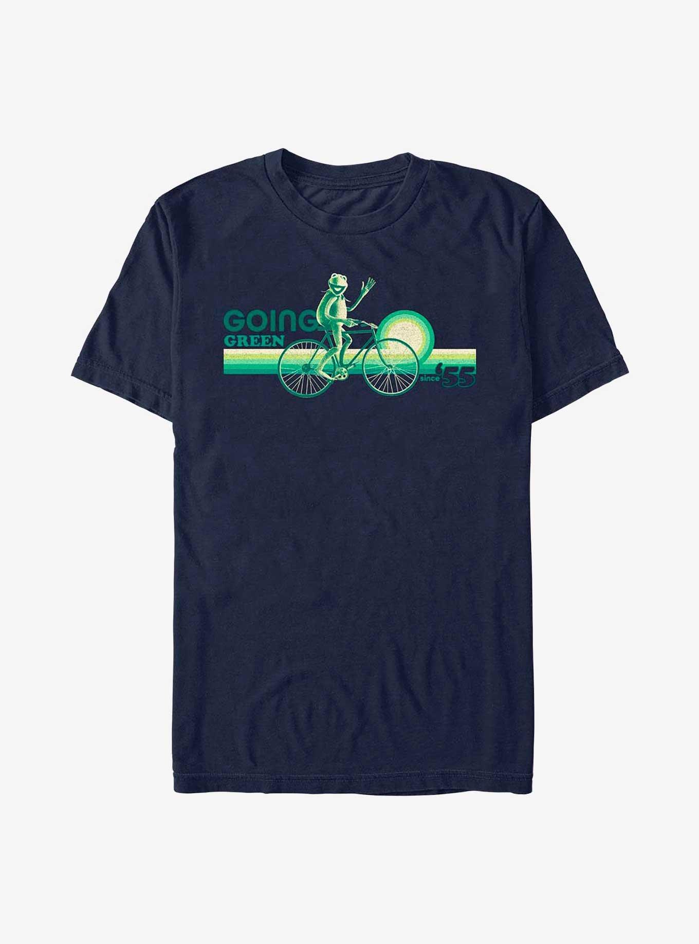 Disney The Muppets Kermit Green Stripes T-Shirt