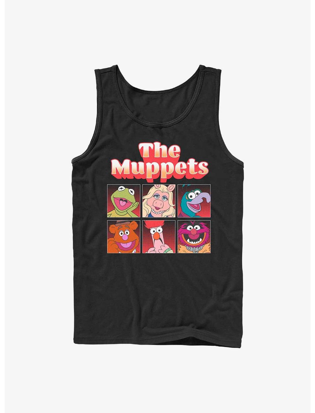 Disney The Muppets Muppet Group Tank Top, BLACK, hi-res