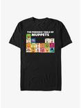 Disney The Muppets Periodic Table Of Muppets T-Shirt, BLACK, hi-res