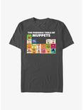 Disney The Muppets Periodic Table Of Muppets T-Shirt, CHARCOAL, hi-res