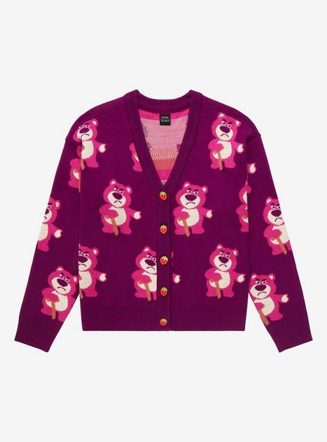 Disney Pixar Toy Story Lotso Allover Print Cardigan BoxLunch