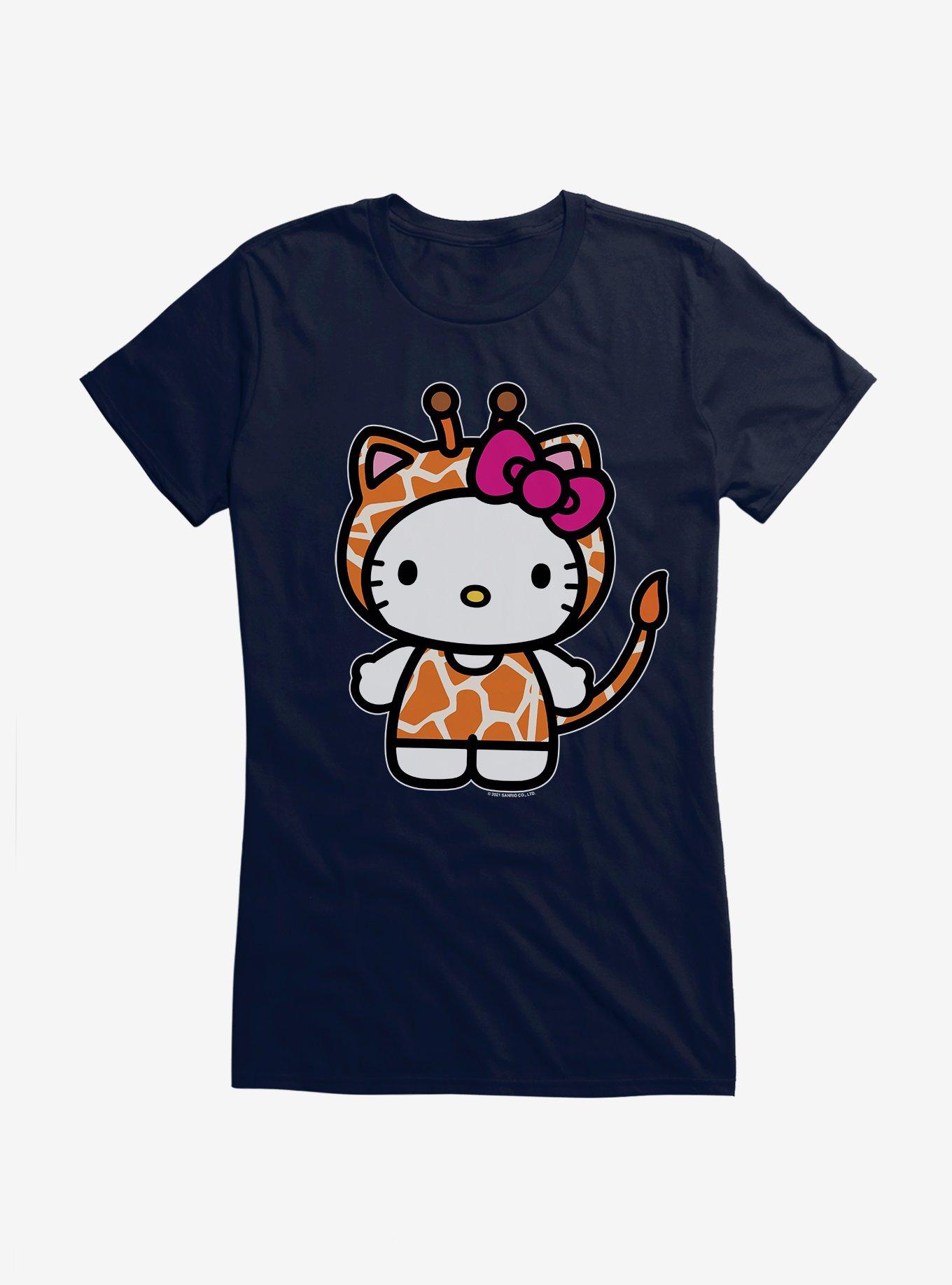 Hello Kitty Jungle Paradise Giaraffe Girls T-Shirt, , hi-res