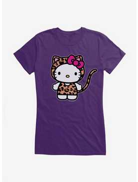 Hello Kitty Jungle Paradise Leopard Costume Girls T-Shirt, , hi-res