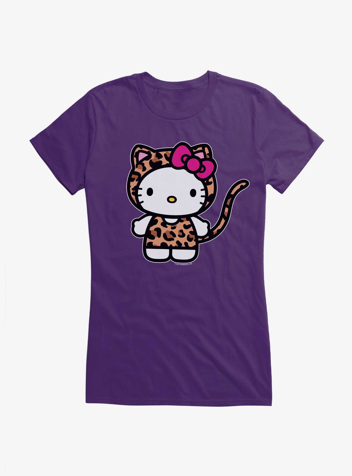 Hello Kitty Jungle Paradise Leopard Costume Girls T-Shirt, , hi-res