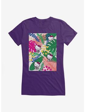 Hello Kitty Jungle Paradise Poster Girls T-Shirt, , hi-res
