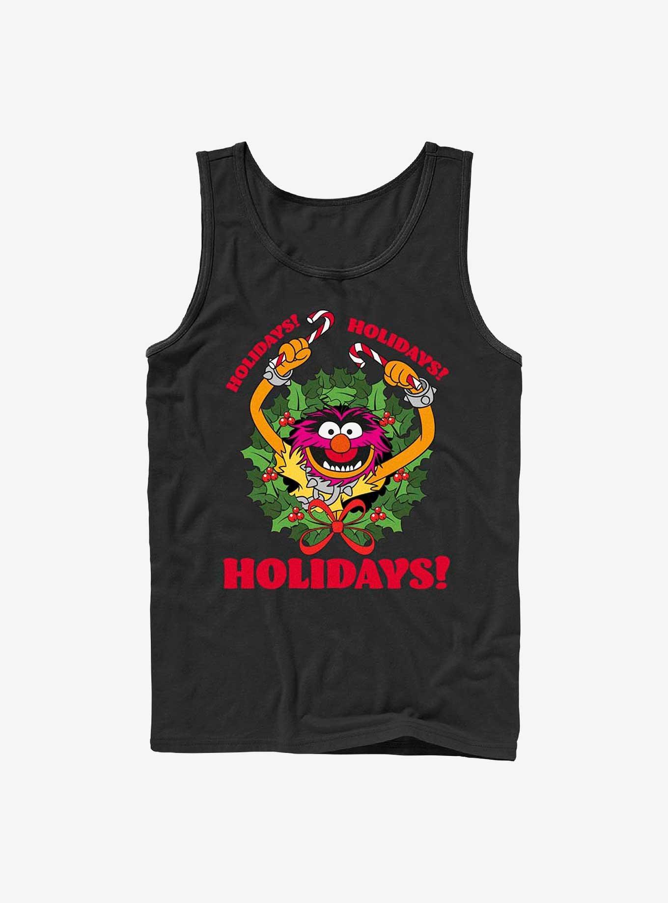 Disney The Muppets Animal Holiday Tank, BLACK, hi-res