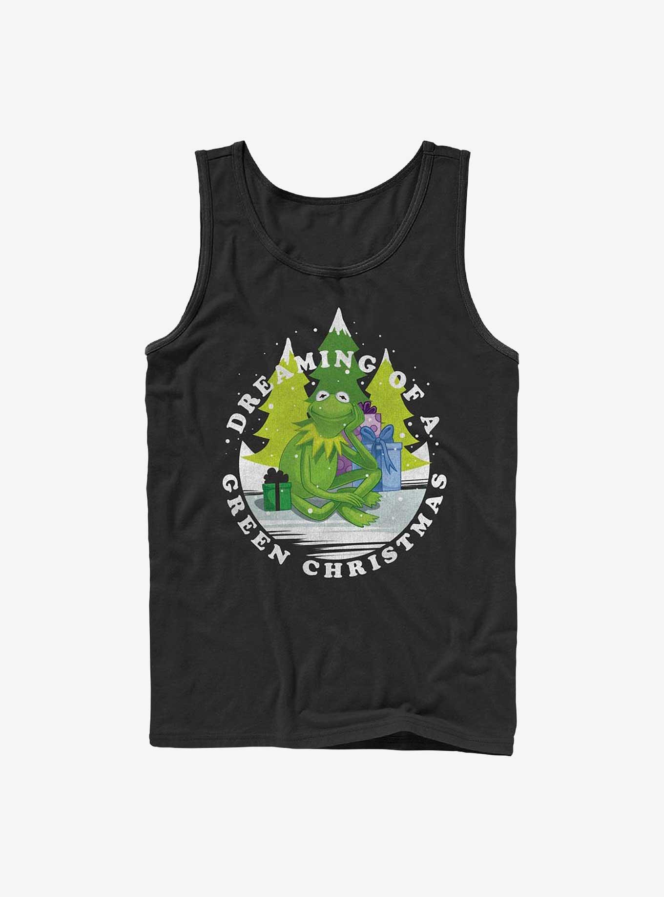 Disney The Muppets Green Christmas Tank, BLACK, hi-res